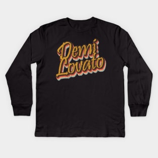 Demi Lovato Kids Long Sleeve T-Shirt